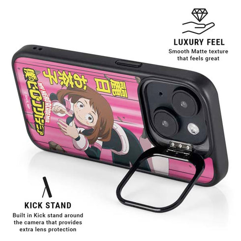 My Hero Academia Ochaco Uraraka Season 4 iPhone 14 Kickstand Case
